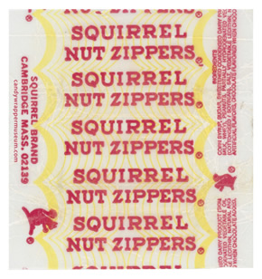 Squirrel Brand Squirrel Nut Zippers wrapper 1995